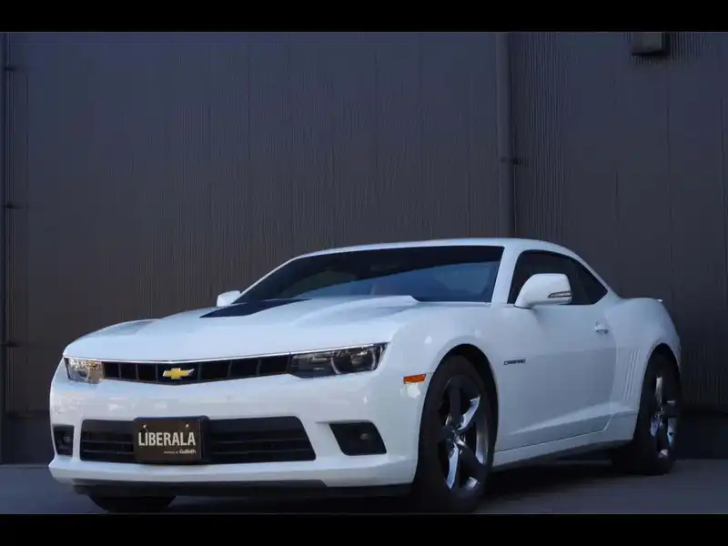 カタログ画像：シボレーカマロ（CHEVROLET CAMARO） ＳＳ 2017年11月 6200cc サミットホワイト フロント