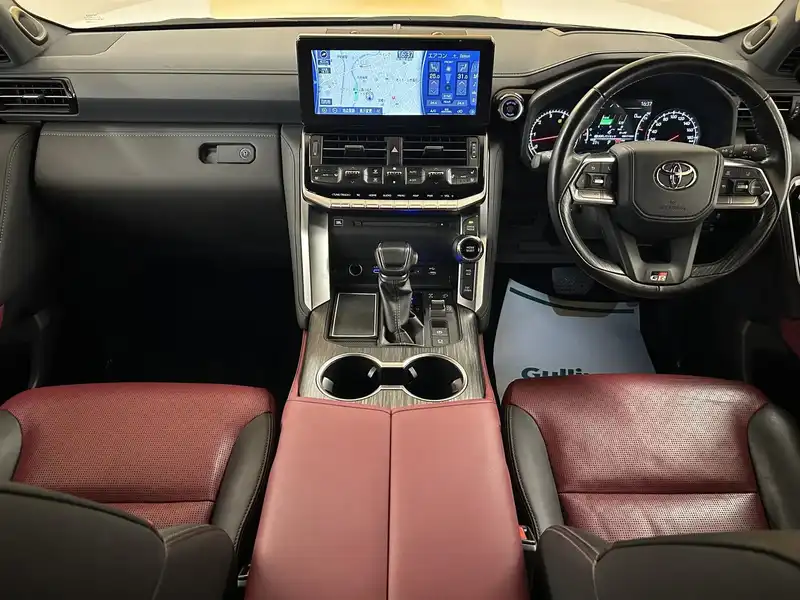 カタログ画像：ランドクルーザー（LAND CRUISER） ＧＲスポーツ 2021年8月 3BA-VJA300W 3500cc プレシャスホワイトパール 燃費7.9km / l 内装
