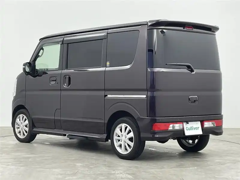 カタログ画像：エブリイワゴン（EVERY WAGON） ＰＺターボスペシャル ハイルーフ 2022年4月 3BA-DA17W 660cc ブルーイッシュブラックパール３ 燃費13.3km / l バック
