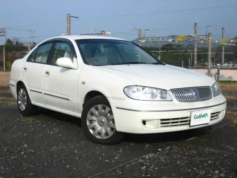 カタログ画像：ブルーバードシルフィ（BLUEBIRD SYLPHY） １８Ｖｉ－４ 2004年4月 TA-QNG10 1800cc ホワイトパール（３Ｐ） 燃費12.2km / l  メイン（その他）