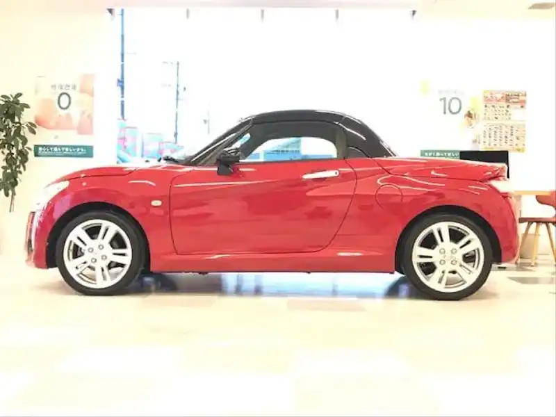 カタログ画像：コペン（COPEN） ローブ 2021年4月 3BA-LA400K 660cc マタドールレッドパール 燃費18.6km / l 外装