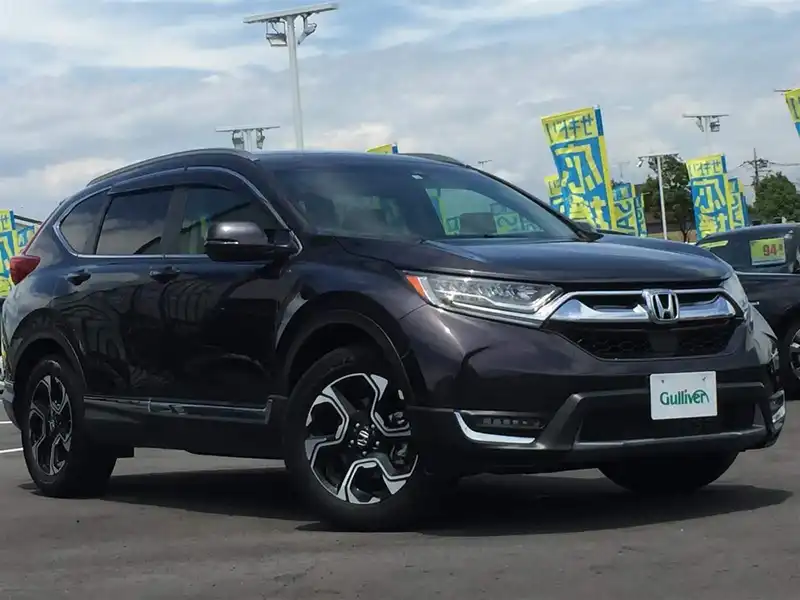 カタログ画像：ＣＲ－Ｖ（CR-V） ＥＸ・マスターピース 2018年8月 DBA-RW2 1500cc ルーセブラック・メタリック 燃費14.6km / l メイン（その他）