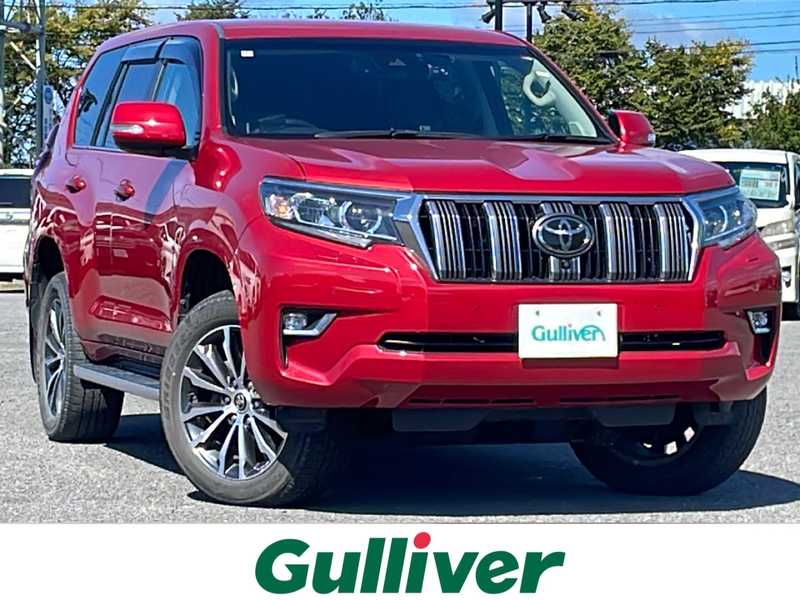 ジャパンレッド ランドクルーザープラド（トヨタ）のレッド系（赤）の中古車を