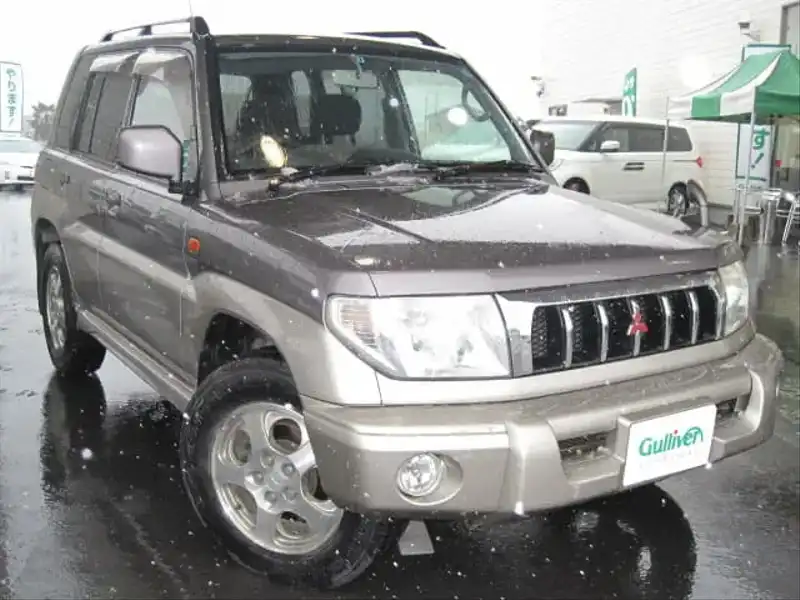 カタログ画像：パジェロイオ（PAJERO IO） ソレント 1998年8月 GF-H76W 1800cc ネビュエラグレイ（Ｐ）／フレーザーベージュ（Ｍ）・２トーン メイン