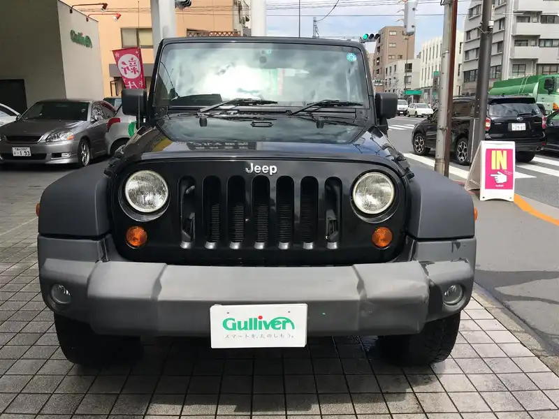 10039228 | カタログ画像：ジープ・ラングラー（JEEP WRANGLER） ルビコン６ＭＴ 2007年3月 ABA-JK38S 3800cc ブラッククリアコート フロント