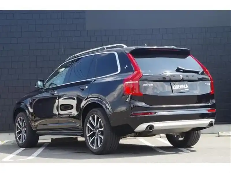 カタログ画像：ＸＣ９０（XC90） Ｔ５ ＡＷＤ ノルディックエディション 2018年8月 DBA-LB420XC 2000cc オニキスブラックメタリック 燃費12.9km / l バック