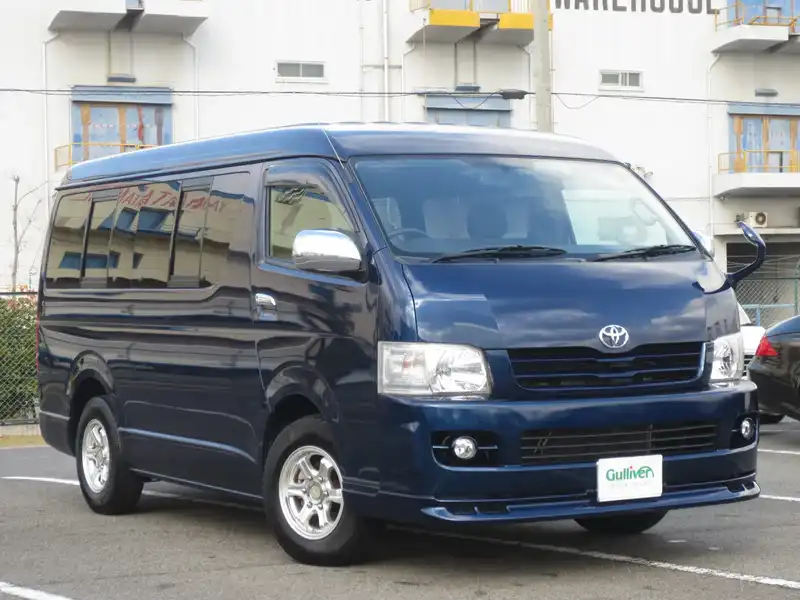 カタログ画像：ハイエースワゴン（HIACE WAGON） ＧＬ 2007年8月 CBA-TRH214W 2700cc ダークブルーマイカメタリック 燃費9.1km / l  メイン（その他）