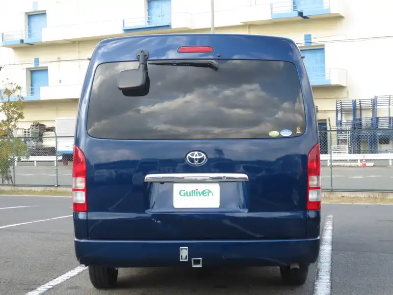 カタログ画像：ハイエースワゴン（HIACE WAGON） ＧＬ 2007年8月 CBA-TRH214W 2700cc ダークブルーマイカメタリック 燃費9.1km / l  バック