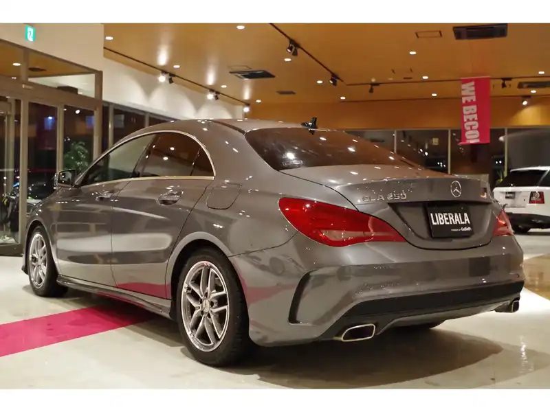 カタログ画像：ＣＬＡクラス（CLA-CLASS） ＣＬＡ２５０ ４マチック 2014年4月 DBA-117346 2000cc マウンテングレー（Ｍ） 燃費14.0km / l バック