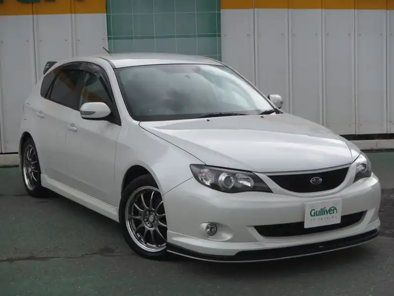 カタログ画像：インプレッサ（IMPREZA） ２．０ｉ－Ｓ コンフォートセレクションⅡ 2009年4月 DBA-GH7 2000cc サテンホワイト・パール 燃費13.6km / l  メイン