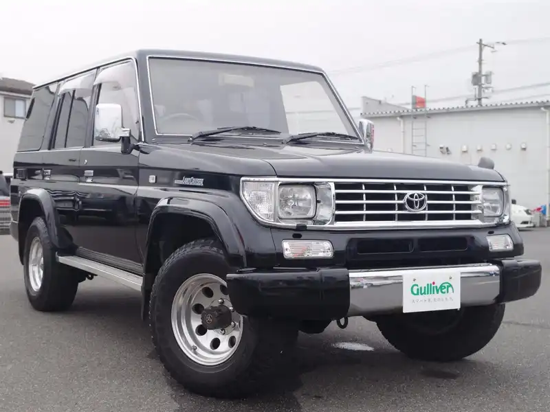 カタログ画像：ランドクルーザープラド（LAND CRUISER PRADO） ４ドア プラドＳＸワイド 1993年5月 Y-KZJ78W 3000cc メイン（その他）