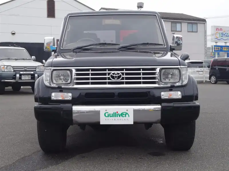 1005595 | カタログ画像：ランドクルーザープラド（LAND CRUISER PRADO） ４ドア プラドＳＸワイド 1993年5月 Y-KZJ78W 3000cc フロント