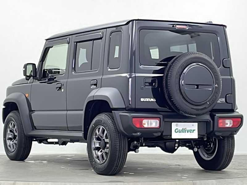 カタログ画像：ジムニー（JIMNY） ＸＧ 2025年11月 3BA-JB64W 660cc 燃費14.3km / l バック