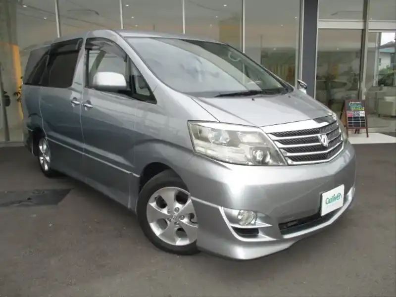 カタログ画像：アルファードＧ（ALPHARD G） ＭＳ リミテッド・デュアルＡＶＮスペシャル 2005年9月 TA-MNH15W 3000cc グレーメタリック 燃費8.6km / l  メイン