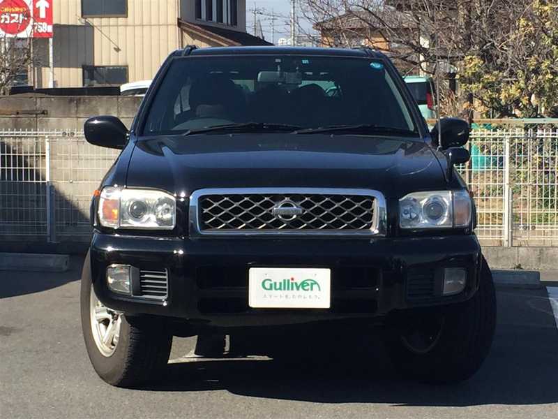 カタログ画像：テラノ（TERRANO） 標準ボディ オールモード４×４ Ｒ３ｍ－Ｖ 2001年9月 GF-LR50 3300cc 燃費7.2km / l  フロント