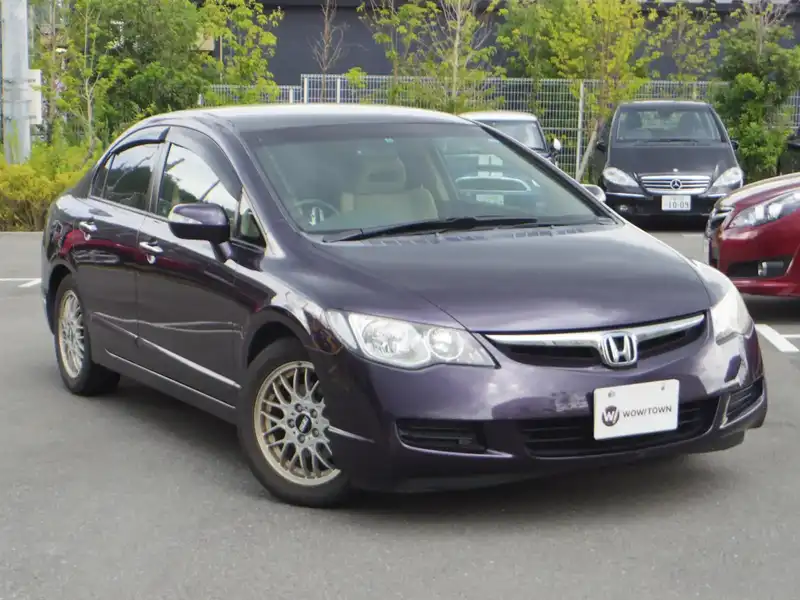 カタログ画像：シビック（CIVIC） １．８ＧＬ 2005年9月 DBA-FD1 1800cc ミスティパープル・パール 燃費17.0km / l  メイン（その他）