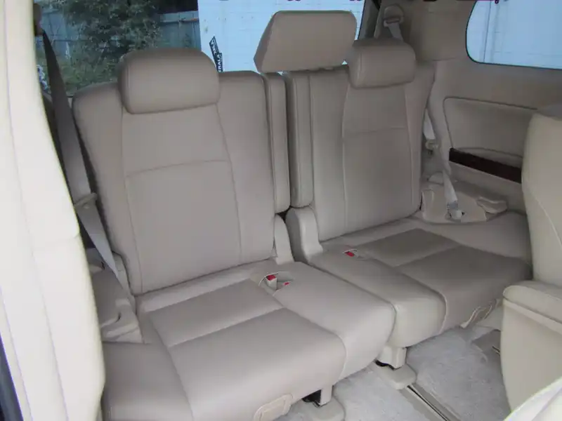 カタログ画像：アルファード（ALPHARD） ３５０Ｇ Ｌパッケージ 2008年5月 DBA-GGH25W 3500cc ブラック 燃費9.1km / l  内装