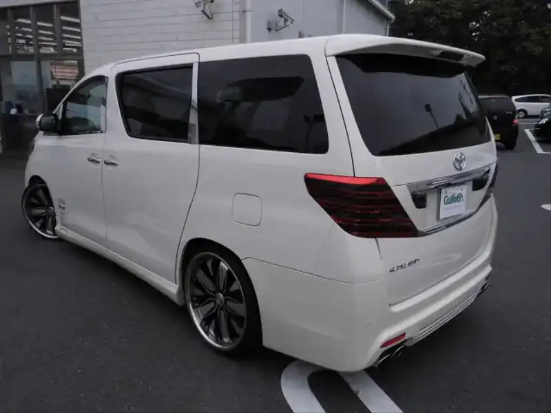 10047800 | カタログ画像：アルファード（ALPHARD） ２４０Ｘ サイドリフトアップシート装着車 2008年8月 DBA-ANH25W 2400cc ホワイトパールクリスタルシャイン バック