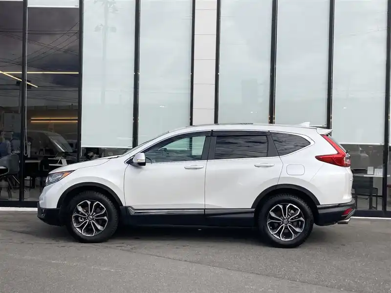 カタログ画像：ＣＲ－Ｖ（CR-V） ＥＸ・マスターピース 2020年6月 6BA-RW2 1500cc プラチナホワイト・パール 燃費13.6km / l 外装