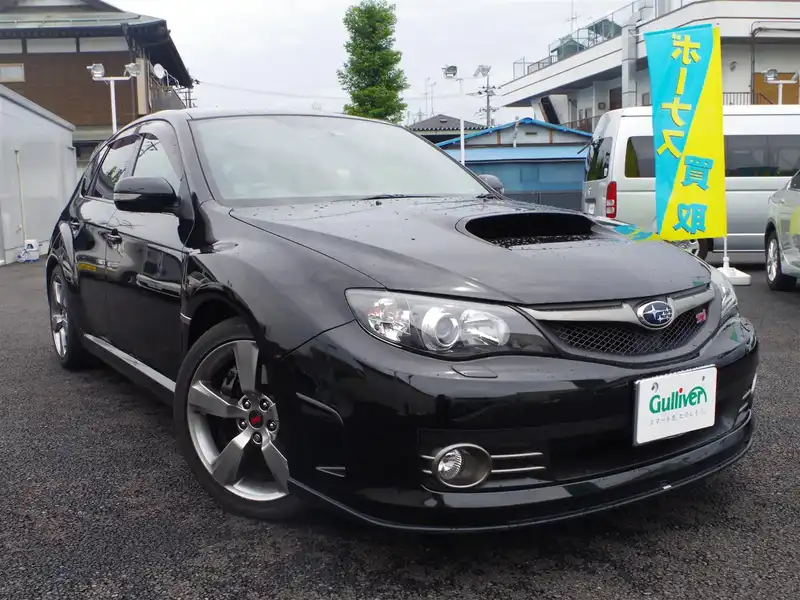 カタログ画像：インプレッサ（IMPREZA） ＷＲＸ ＳＴＩ Ａライン タイプＳ 2010年1月 CBA-GRF 2500cc オブシディアンブラック・パール 燃費10.0km / l  メイン（その他）