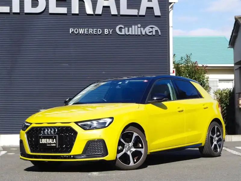 カタログ画像：Ａ１スポーツバック（A1 SPORTBACK） １ｓｔエディション 2019年11月 3BA-GBDAD 1500cc パイソンイエローメタリック メイン（その他）