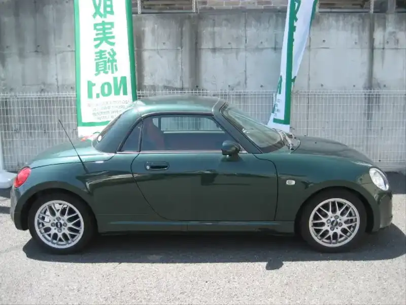 カタログ画像：コペン（COPEN） アルティメットエディション 2006年6月 ABA-L880K 660cc ＤＣ・ダークグリーンマイカ 燃費18.0km / l  外装