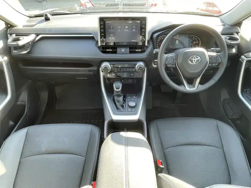 カタログ画像：ＲＡＶ４（RAV4） Ｇ Ｚパッケージ 2021年12月 6BA-MXAA54 2000cc アティチュードブラックマイカ 燃費15.2km / l 内装