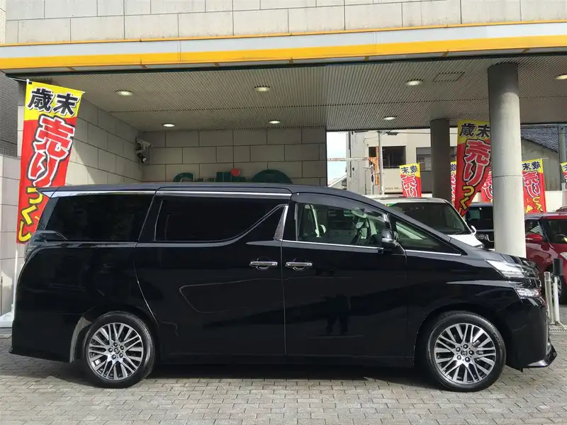 カタログ画像：ヴェルファイア（VELLFIRE） ３．５ＺＡ 2015年1月 DBA-GGH30W 3500cc ブラック 燃費9.5km / l 外装