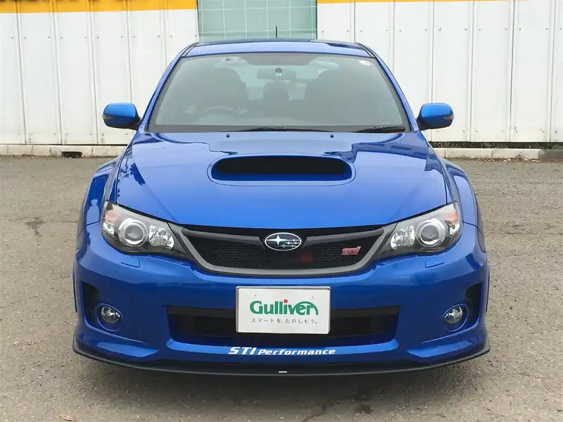 カタログ画像：インプレッサ（IMPREZA） ＷＲＸ ＳＴＩ 2010年7月 CBA-GVB 2000cc プラズマブルー・シリカorＷＲブルー・マイカ 燃費10.4km / l  フロント