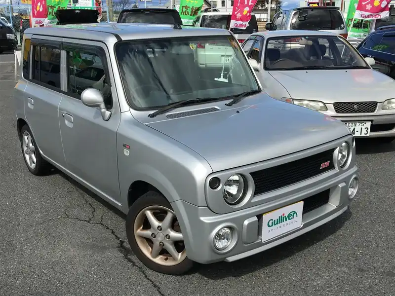 カタログ画像：アルトラパン（ALTO LAPIN） ＳＳ 2006年4月 TA-HE21S 660cc シルキーシルバーメタリック 燃費16.4km / l  メイン