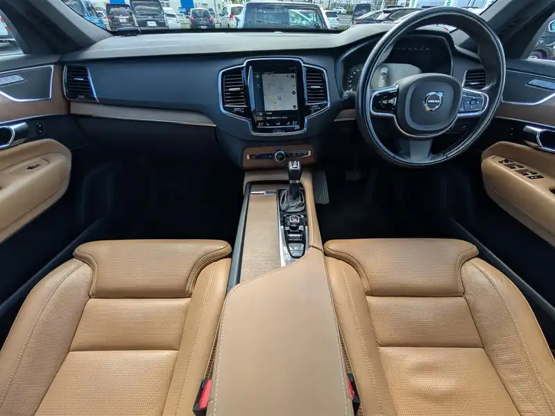 カタログ画像：ＸＣ９０（XC90） Ｔ８ ツインエンジン ＡＷＤ エクセレンス 2018年8月 DLA-LB420XCPA 2000cc アイスホワイト 燃費13.7km / l フロント