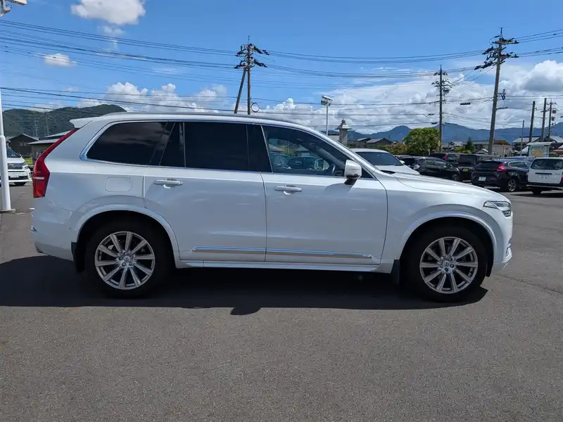 カタログ画像：ＸＣ９０（XC90） Ｔ８ ツインエンジン ＡＷＤ エクセレンス 2018年8月 DLA-LB420XCPA 2000cc アイスホワイト 燃費13.7km / l 外装