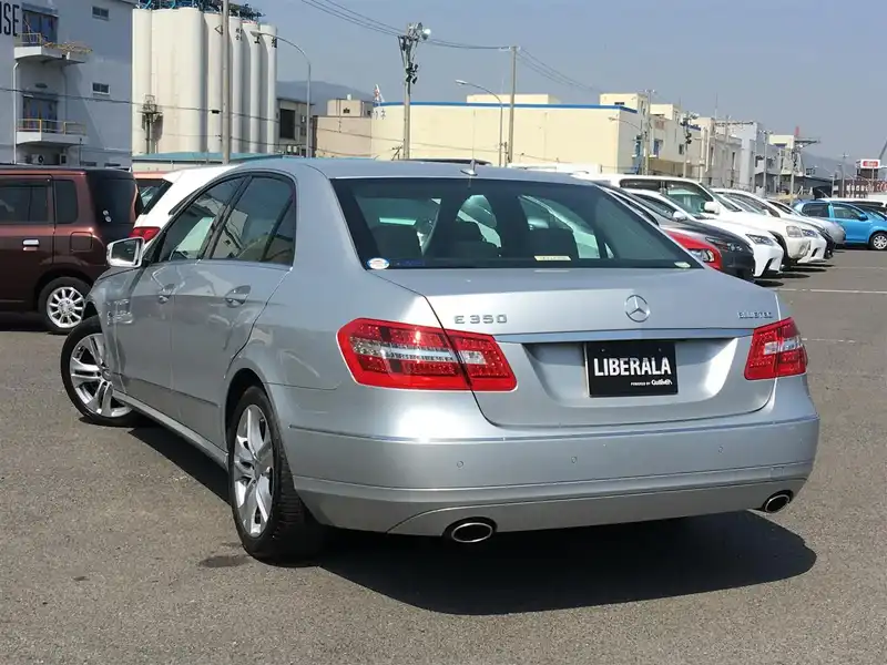 カタログ画像：Ｅクラス（E-CLASS） Ｅ３５０ ブルーテック アバンギャルド 2010年2月 LDA-212024C 3000cc パラジウムシルバー（Ｍ）orイリジウムシルバー（Ｍ） 燃費12.4km / l バック