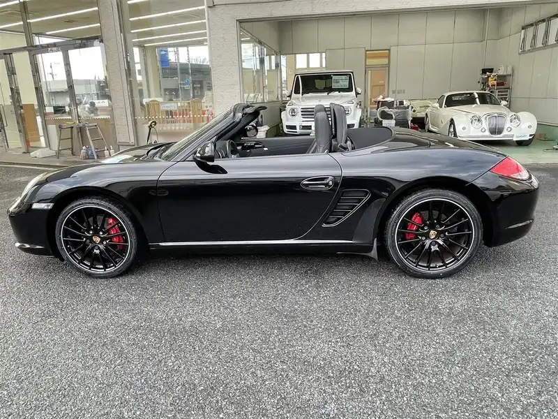 カタログ画像：ボクスター（BOXSTER） ボクスターＳブラックエディション 2011年6月 ABA-987MA121 3400cc ブラック 外装