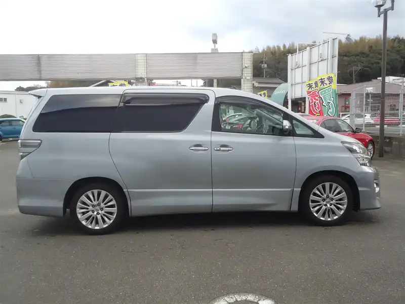 カタログ画像：ヴェルファイア（VELLFIRE） ２．４Ｚ Ｇエディション 2014年4月 DBA-ANH25W 2400cc グレーメタリック 燃費10.2km / l 外装