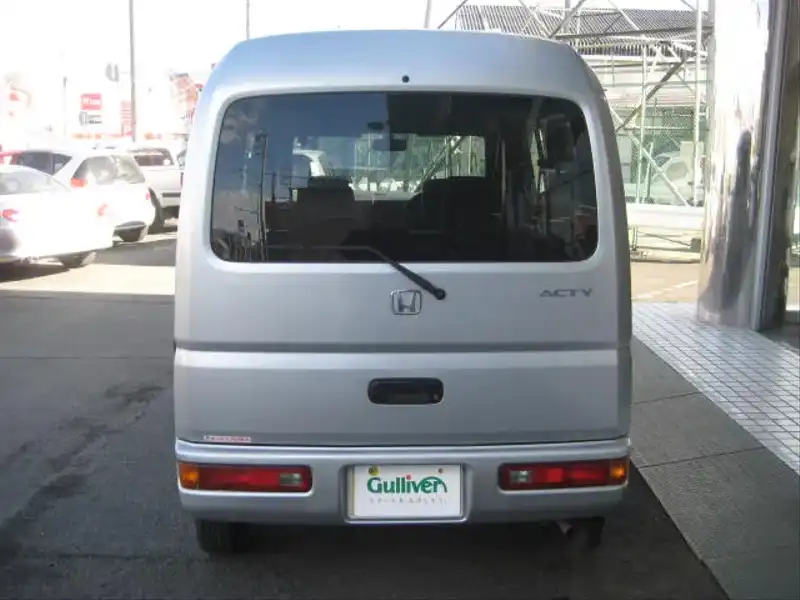 カタログ画像：アクティバン（ACTY VAN） タウン 1999年6月 GD-HH5 660cc ボーグシルバーメタリック 燃費15.6km / l  バック