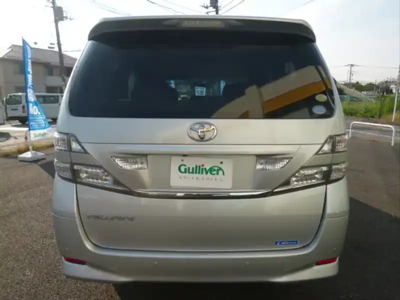 カタログ画像：ヴェルファイア（VELLFIRE） ３．５Ｘ 2008年5月 DBA-GGH25W 3500cc シルバーメタリック 燃費9.4km / l  外装