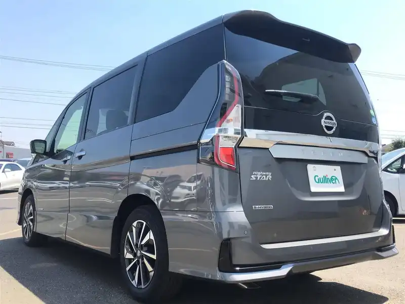 カタログ画像：セレナ（SERENA） ハイウェイスターＶ 2020年8月 5AA-GFNC27 2000cc ダークメタルグレー（M） 燃費11.8km / l 外装