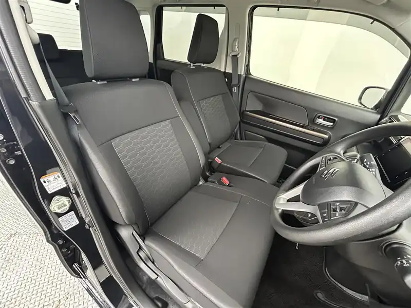 カタログ画像：ワゴンＲカスタムＺ（WAGON R CUSTOM Z） ハイブリッドＺＸ アップグレードパッケージ装着車 2022年8月 5AA-MH95S 660cc ノクターンブルーパール 燃費24.2km / l フロント