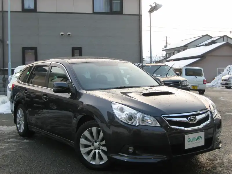 カタログ画像：レガシィツーリングワゴン（LEGACY TOURING WAGON） ２．５ＧＴ Ｌパッケージ 2009年5月 DBA-BR9 2500cc グラファイトグレー・メタリック 燃費11.2km / l  メイン（その他）