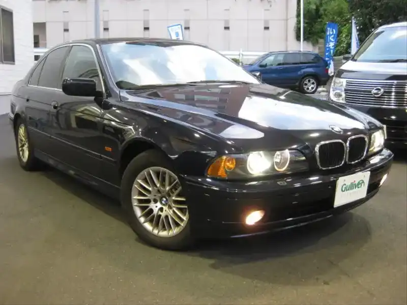 カタログ画像：５シリーズ（5 SERIES） ５３０ｉハイライン 2000年11月 GH-DT30 3000cc ダーク・ブルー（ソリッドカラー） 燃費8.5km / l  メイン（その他）