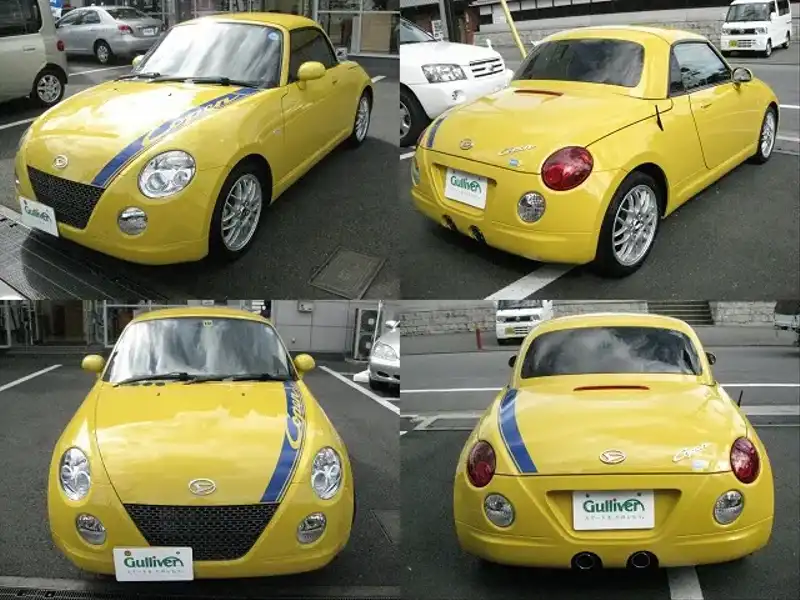 カタログ画像：コペン（COPEN） アルティメットエディション 2006年6月 ABA-L880K 660cc ＤＣ・ジョーヌイエロー 燃費18.0km / l  外装