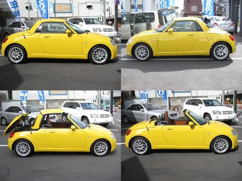 カタログ画像：コペン（COPEN） アルティメットエディション 2006年6月 ABA-L880K 660cc ＤＣ・ジョーヌイエロー 燃費18.0km / l  外装