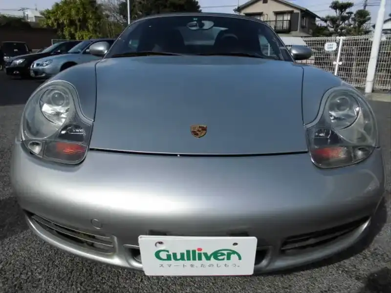 カタログ画像：ボクスター（BOXSTER） ボクスターＳ 2001年9月 GF-98667 3200cc 燃費7.9km / l  フロント