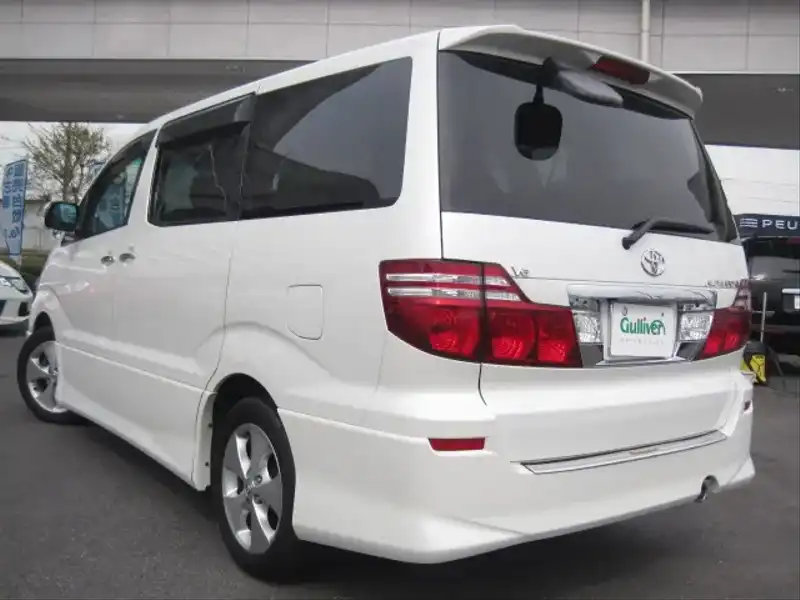 10041431 | カタログ画像：アルファードＧ（ALPHARD G） ＭＳ プライムセレクションⅡ 2007年6月 CBA-MNH10W 3000cc ホワイトパールクリスタルシャイン バック