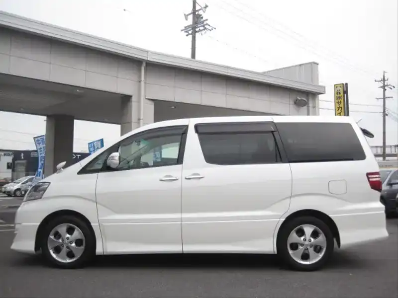 カタログ画像：アルファードＧ（ALPHARD G） ＭＳ プライムセレクションⅡ 2007年6月 CBA-MNH10W 3000cc ホワイトパールクリスタルシャイン 燃費8.9km / l  外装