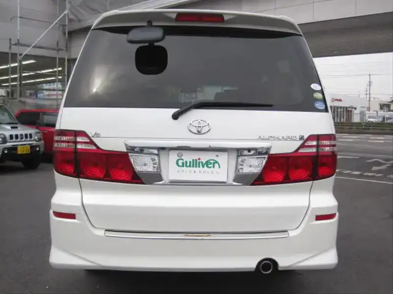 10041431 | カタログ画像：アルファードＧ（ALPHARD G） ＭＳ プライムセレクションⅡ 2007年6月 CBA-MNH10W 3000cc ホワイトパールクリスタルシャイン バック