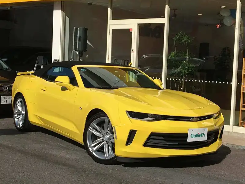 カタログ画像：シボレーカマロ（CHEVROLET CAMARO） コンバーチブル 2017年11月 ABA-A1XC 2000cc ブライトイエロー メイン（その他）