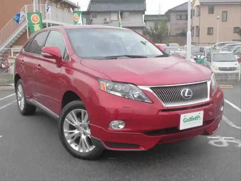 カタログ画像：ＲＸ（RX） ＲＸ４５０ｈ バージョンＬ エアサスペンション 2011年6月 DAA-GYL16W 3500cc レッドマイカクリスタルシャイン 燃費16.4km / l メイン（その他）