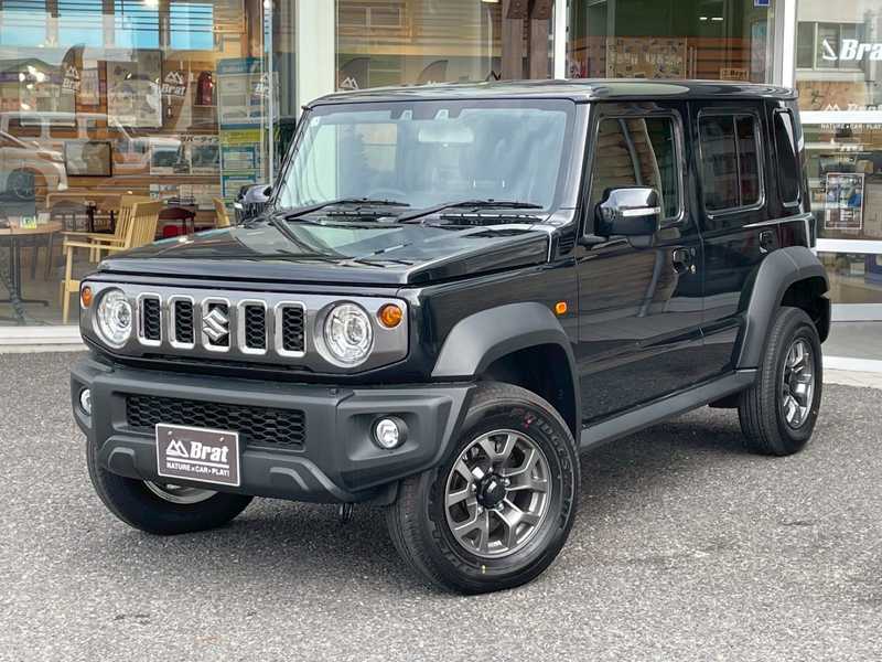 カタログ画像：ジムニーノマド（JIMNY NOMADE） ＦＣ 2025年4月 3BA-JC74W 1500cc ブルーイッシュブラックパール4 燃費13.6km / l 外装